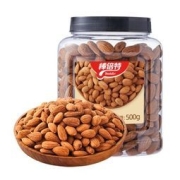 棒倍特 无壳免剥 美国加州巴旦木仁 500g