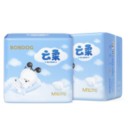 BoBDoG 巴布豆 云柔 婴儿纸尿裤 M52片