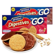 McVitie's 麦维他 全麦粗粮酥性消化饼干 376g