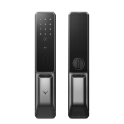 鹿客(loock)智能锁 SV40 深空灰 全自动指静脉推拉智能门锁 家用密码锁非指纹防盗锁 小米米家智能联动