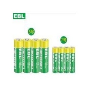 EBL 非充电电池 5号4节+7号4节