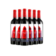 TORRE ORIA 西班牙进口红酒 奥兰Torre Oria 小红帽干红葡萄酒750ml*6瓶 整箱装