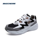 30日20点：SKECHERS 斯凯奇 厚底缓震老爹鞋 88888105BKGD