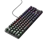 HP 惠普 K10GL 87键 有线机械键盘 国产茶轴 混光