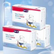 lelch 露安适 艺术之星 日用婴儿纸尿裤 M34片*3包