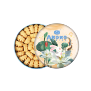 AKOKO 经典曲奇饼干 赏花礼盒 海盐蜂蜜芝士味 560g