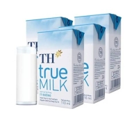限福建：TH true milk   越南进口 全脂纯牛奶迷你小盒110ml*4盒