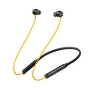 realme 真我 Buds Wireless Pro 入耳式颈挂式动圈主动降噪蓝牙耳机 黄色