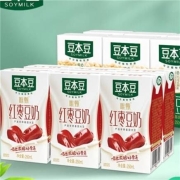 京东极速版:豆本豆 豆奶  （唯甄原味+红枣）250ml*12