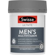 澳洲进口 Swisse 男士复合维生素片 120粒 减压提高抵抗力