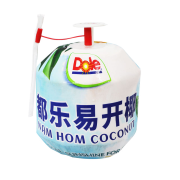 PLUS会员：Dole 都乐 易开椰青 大果4粒装（单果重900g起）*3件