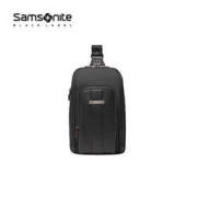 Samsonite 新秀丽 男子牛皮斜跨包 HR4*09002