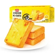 京东PLUS会员：PANPAN FOODS 盼盼 岩烧乳酪 吐司面包 600g/箱*6件