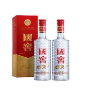 泸州老窖 国窖1573 泸州老窖 浓香型白酒 旗舰店 经典装 送礼 52度500ml*2瓶带礼袋送礼