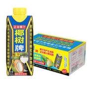 COCONUT PLAM 椰树 牌椰汁饮料 330ml*24盒整箱装利乐钻椰子汁