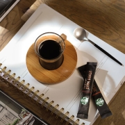 Starbucks 星巴克 黑咖啡 深度烘焙精品速溶咖啡 2.3g*10条