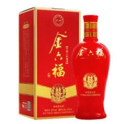 金六福 喜结良缘 52度500ml*6瓶 整箱装 婚庆喜宴纯粮酿造高度白酒