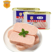 肉质细嫩！MALING 梅林B2 梅林 美味午餐肉罐头 198g*2