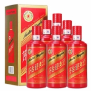 MOUTAI 茅台 53度 茅台迎宾酒中国红赠品水井坊八号