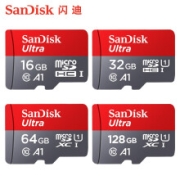 京东极速版：SanDisk 闪迪 至尊高速移动系列 Micro-SD存储卡 32GB（USH-I、A1）