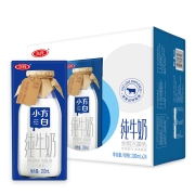 聚划算百亿补贴：SANYUAN 三元 小方白纯牛奶 200ml*24盒