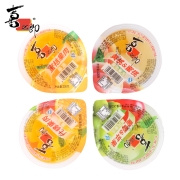 京东极速版:XIZHILANG 喜之郎 什锦果肉果冻 200g*4杯