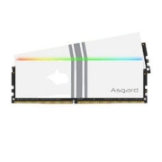 Asgard 阿斯加特 16GB(8Gx2)套装 DDR4 3200 台式机内存条 女武神系列-炫酷白甲RGB灯条