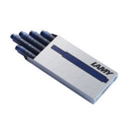 LAMY 凌美 T10 一次性墨水胆笔芯 蓝黑色 5支装 1.25ml/支