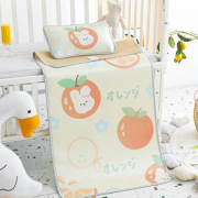 干爽舒适！OUYUN 欧孕 婴儿冰丝凉席 110*60cm