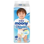 moony 畅透系列 拉拉裤 XL38片