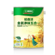 3Trees 三棵树 绘森活金装 净味五合一乳胶漆 5L