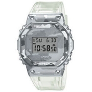 CASIO 卡西欧 G-SHOCK 金属透明迷彩系列 男士石英表 GM-5600SCM-1PR