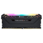 USCORSAIR 美商海盗船 复仇者RGB PRO系列 DDR4 3600MHz RGB 台式机内存 灯条 黑色 16GB