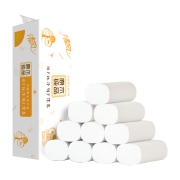 聚划算百亿补贴：Breeze 清风 无芯卷纸原木纯品75g*10卷