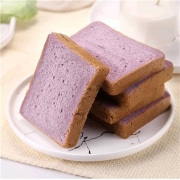 京东极速版，有券的上:张阿庆 全麦面包 紫薯味500g