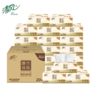 京东极速版：Breeze 清风 抽纸原木纯品 3层120抽20包 120*190mm