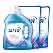 京东极速版：蓝月亮 洗衣液套装 1kg*1瓶+1kg*2袋 共3kg 薰衣草香