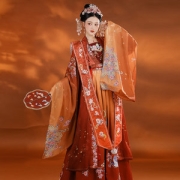 裳云兮 清平乐 宋制汉服 霞帔五套装