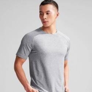 HLA 海澜之家 男士速干短袖 HNTBJ2Q303A*2件