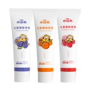 聚划算百亿补贴：小浣熊 儿童牙膏3-6-12岁不含氟 三支装