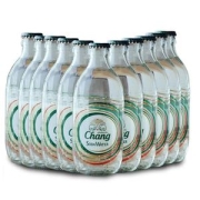 泰国原装进口 泰象牌 0糖0卡路里 气泡苏打水 325ml*24瓶 玻璃瓶包装