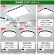 20点开始：NVC Lighting 雷士照明 光阴系列 LED吸顶灯套装 四室一厅