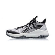 LI-NING 李宁 音速系列 Combat Low 男子篮球鞋 ABPR027-3 黑白 44