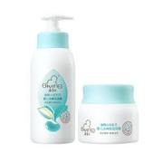 Giving 启初 婴儿洗护套装 水润保湿面霜80g+水嫩保湿露235ml