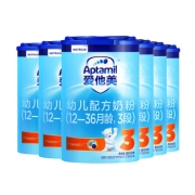 京喜APP：Aptamil 爱他美 幼儿配方奶粉 3段 800g*6罐