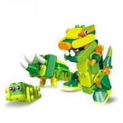 BLOKS 布鲁可积木 布鲁可 大颗粒积木 大眼睛系列 跑跑变变变（恐龙篇）