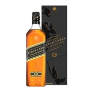 PLUS会员：JOHNNIE WALKER 尊尼获加 黑牌 苏格兰进口威士忌 1000ml