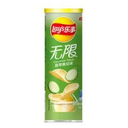 Lay's 乐事 无限 薯片 翡翠黄瓜味 104g
