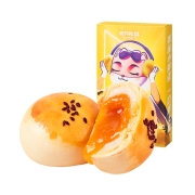 88VIP：三只松鼠 蛋黄酥奶黄流心320g*2件+良品铺子 手撕面包 1KG