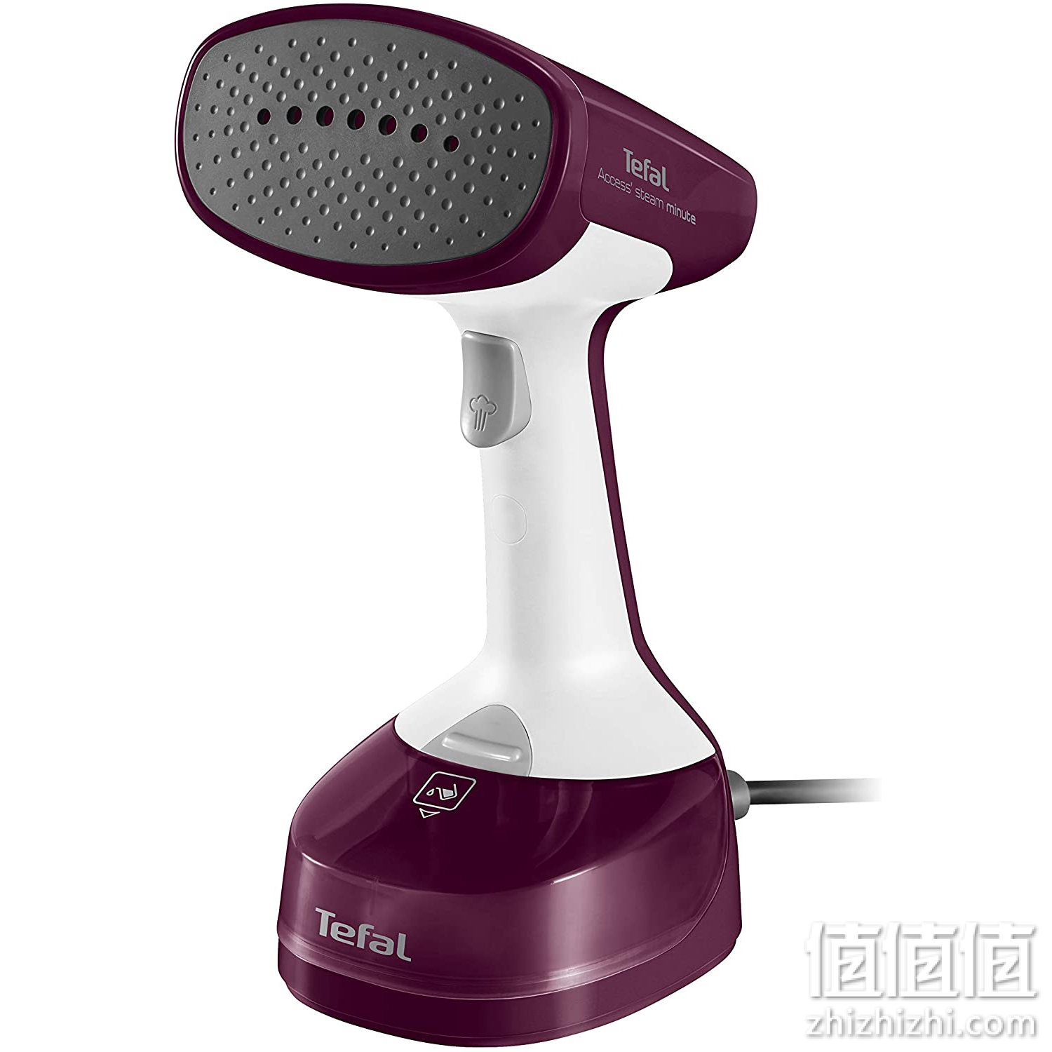 Tefal 特福 DT7005 Access Steam 分钟蒸汽刷 ( 1100 W , 包括配件, 1 个蒸汽级 , 油箱填充量: 150 毫升 ) 紫色 / 灰色 / 白色
